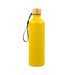 Gelato Aluminium Bottle with Bamboo Lid - Custom Promotional Product