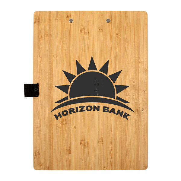 Bamboo A4 Clipboard - Custom Promotional Product