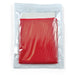 The Game Day Pack - A red cooling towel packed in a clear, sealed pouch with a logo on the front.