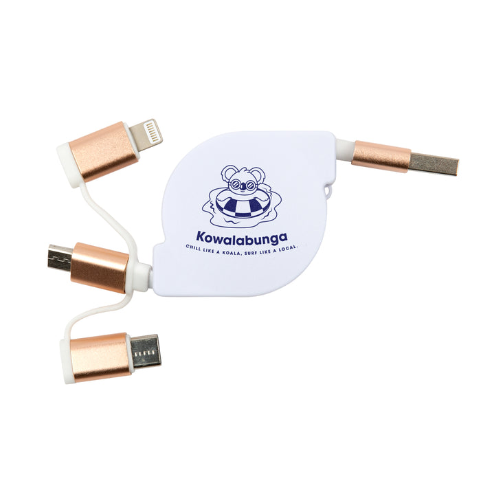 Fury 3 in 1 Cable - Custom Promotional Product