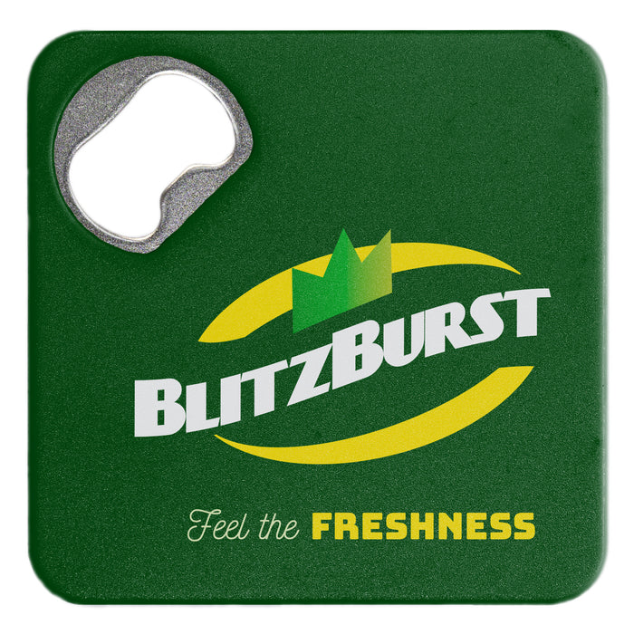 Quench Bottle Opener / Coaster - Custom Promotional Product