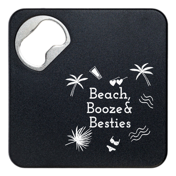 Quench Bottle Opener / Coaster - Custom Promotional Product
