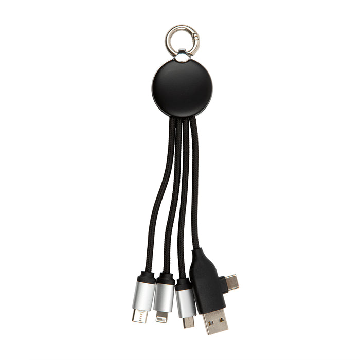 Kinetic Round Glow Cable - Custom Promotional Product