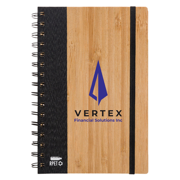 Pacifica Spiral A5 Notebook - Custom Promotional Product