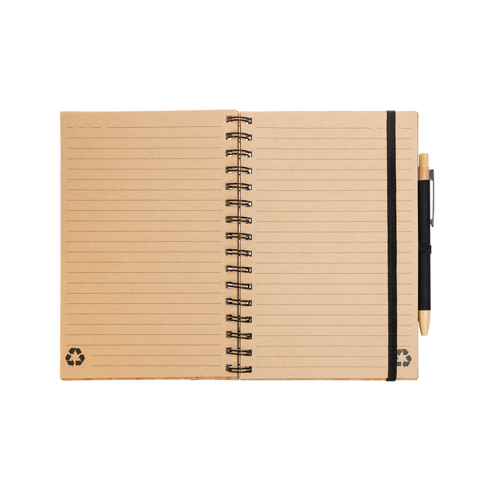 Pacifica Spiral A5 Notebook - Custom Promotional Product