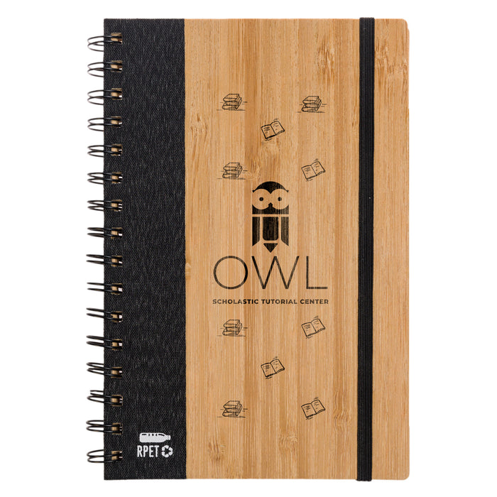 Pacifica Spiral A5 Notebook - Custom Promotional Product