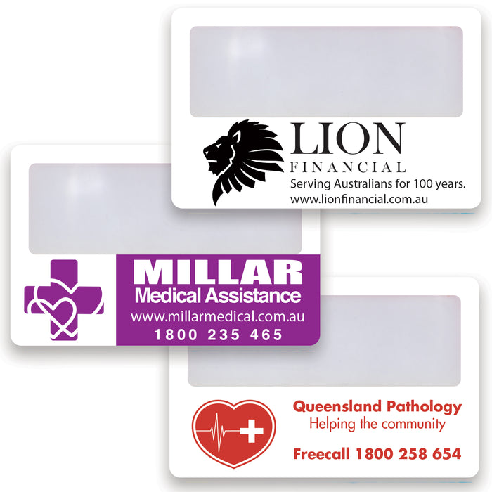 Grow Credit Card Magnifier - Custom Promotional Product