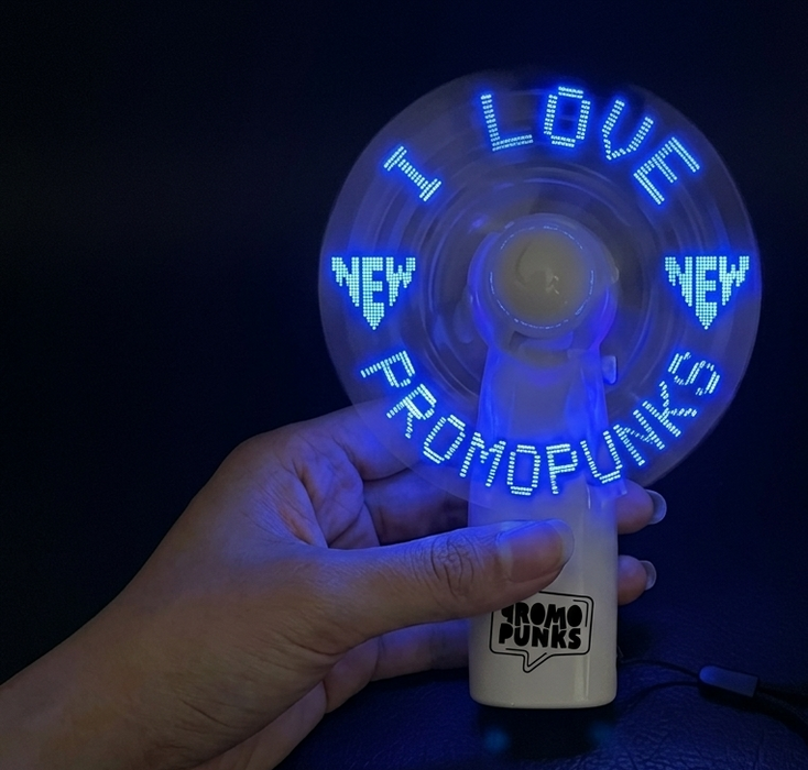 Message Hand Fan