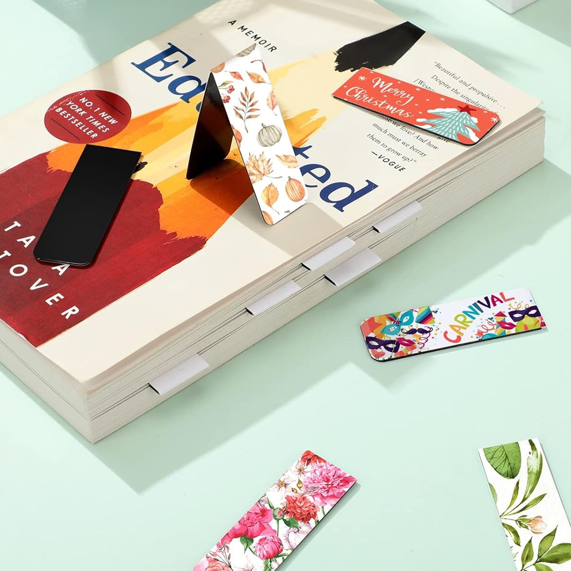 Book Mark Merch Custom Merch Magnetic Bookmark | Customisable Promotional Low Cost ...