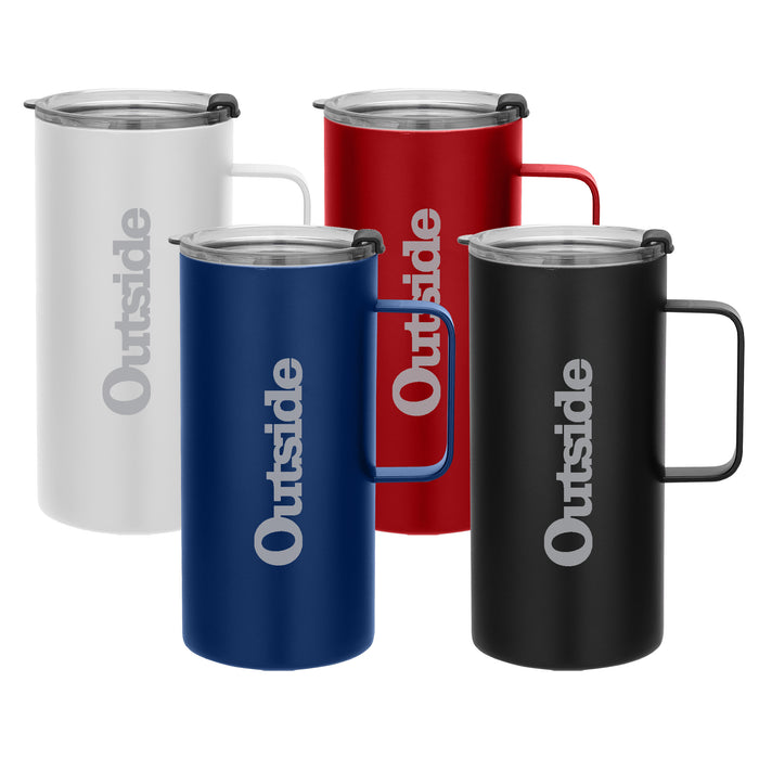 Trea Double Walled Vacuum Insulated Mug - Custom Promotional Product
