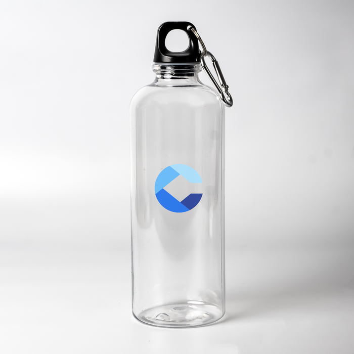 Ember 700ml Plastic Bottle with Carabiner - Custom Promotional Product