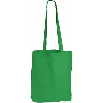 Boston Long Handle Coloured Calico Bag - Custom Promotional Product