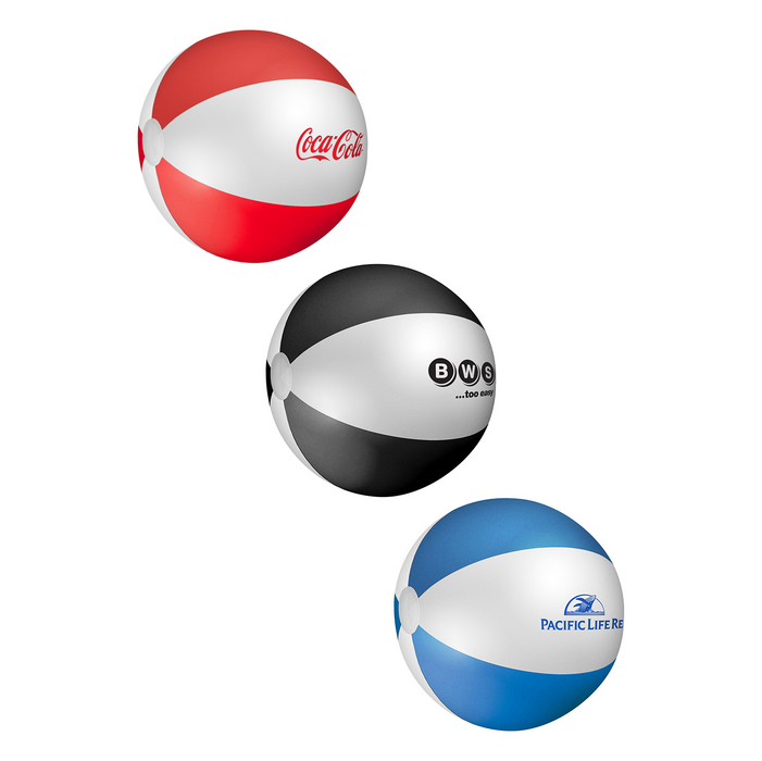 Locally Printed 30cm Multi-Colour Beach Ball - Custom Promotional Product