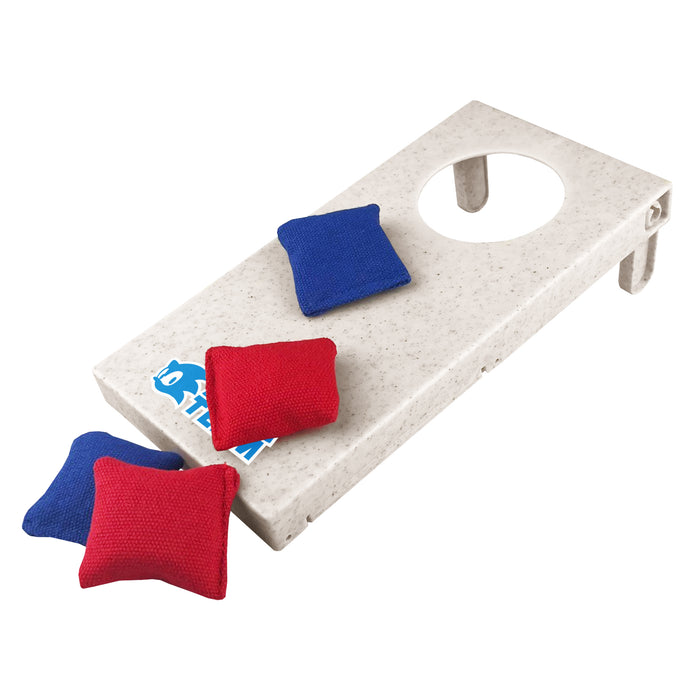 Mini Wheat Straw Cornhole - Custom Promotional Product