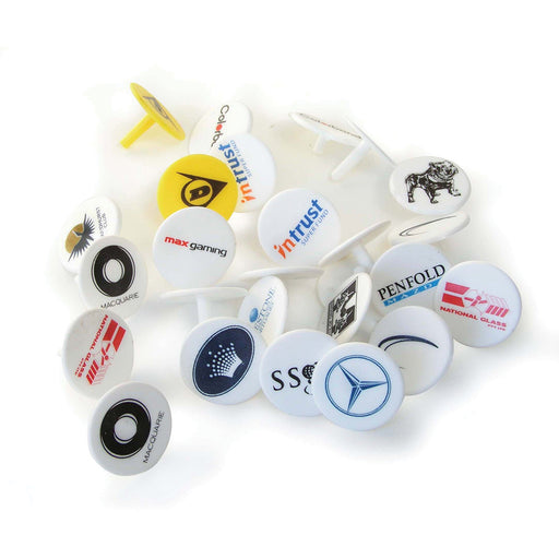 Plastic Golf Ball Markers - Custom Promotional Product