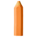 Pencil Shaped Rubber Eraser - Custom Promotional Product