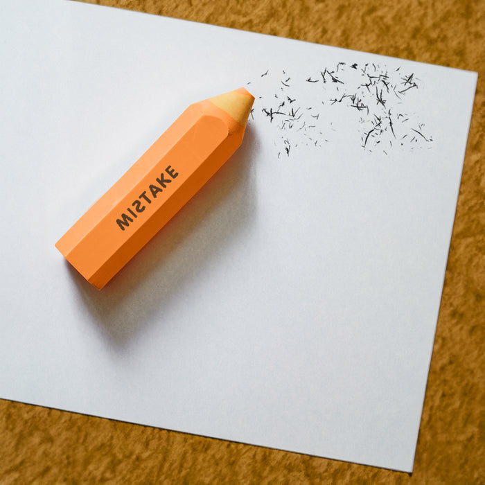 Pencil Shaped Rubber Eraser - Custom Promotional Product