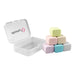 Happy Cube Rubber Eraser Set - Custom Promotional Product