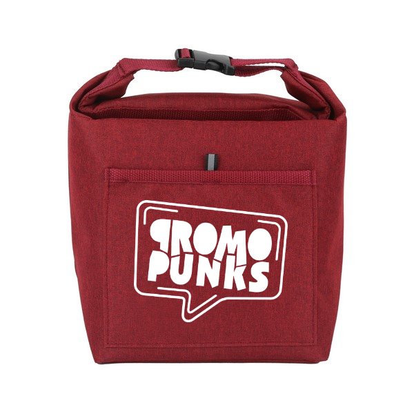 Bellevue Heathered Polyester Insulated Lunch Tote