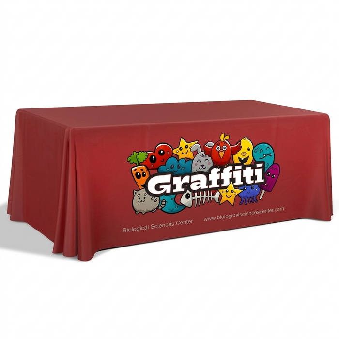 6ft (1.8m) Premium Draped Standard Table Cover