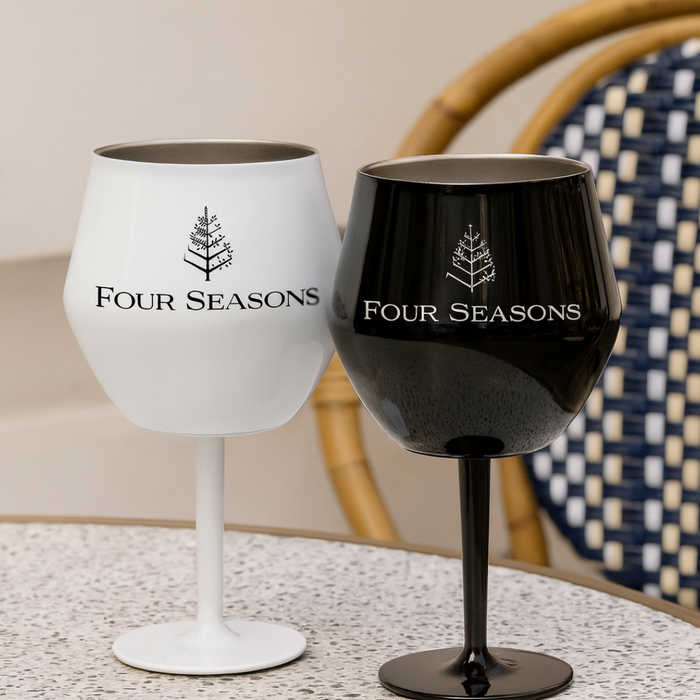 Shiraz Detachable Wine Stainless Steel Glass - Custom Promotional Product