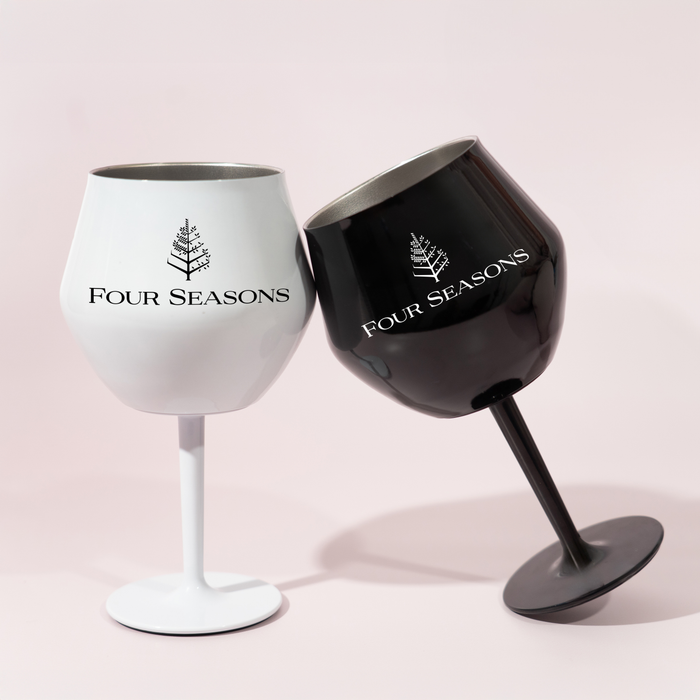 Shiraz Detachable Wine Stainless Steel Glass - Custom Promotional Product