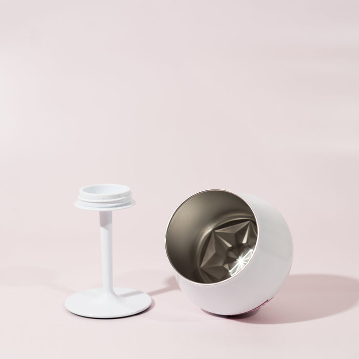 Shiraz Detachable Wine Stainless Steel Glass - Custom Promotional Product