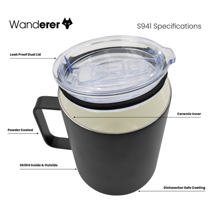 Wanderer 400ml Mug - Custom Promotional Product