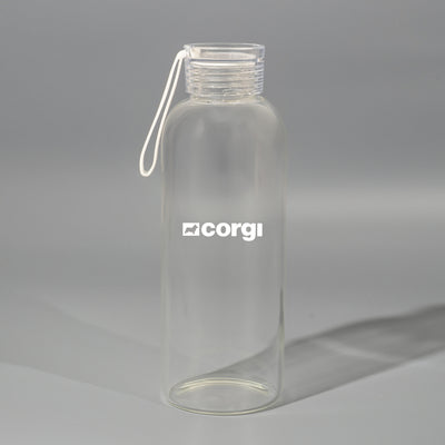 Crystal 750mL Borosilicate Glass Bottle - Custom Promotional Product