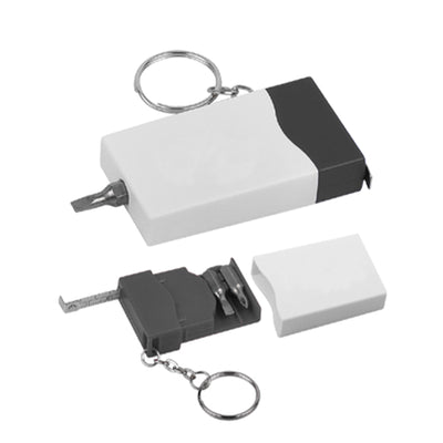 Mini Screwdriver Tape Key Ring - Custom Promotional Product