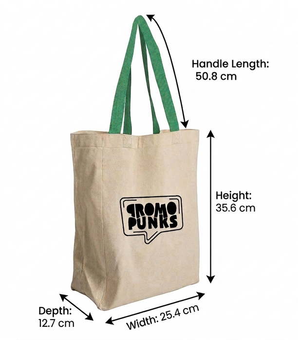 Cotton Grocery Tote Bag