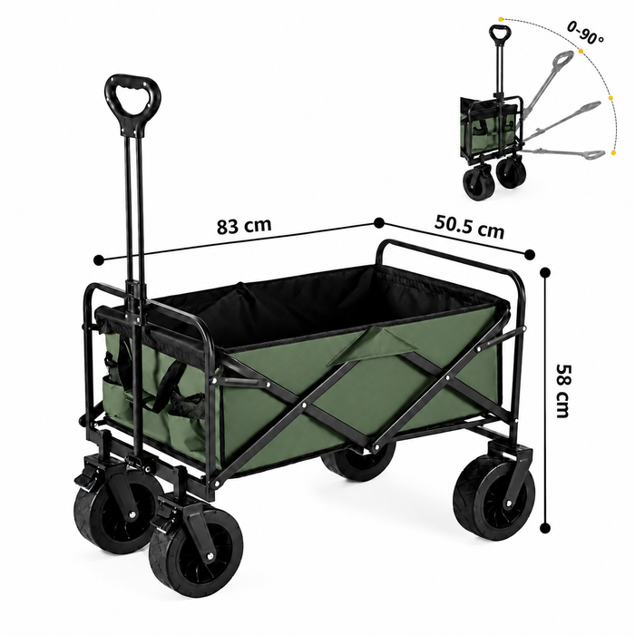 Foldable All-Terrain Utility Wagon