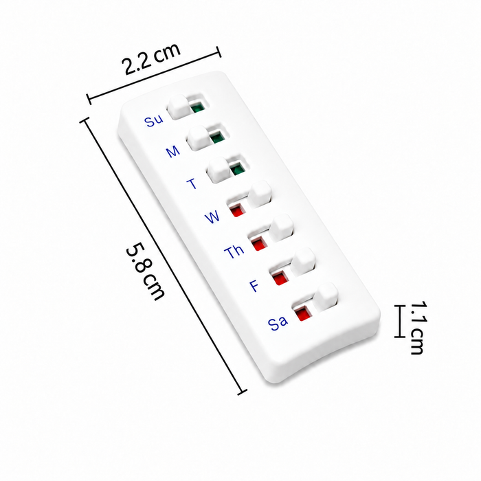 7-Day Medication Pill Tracker
