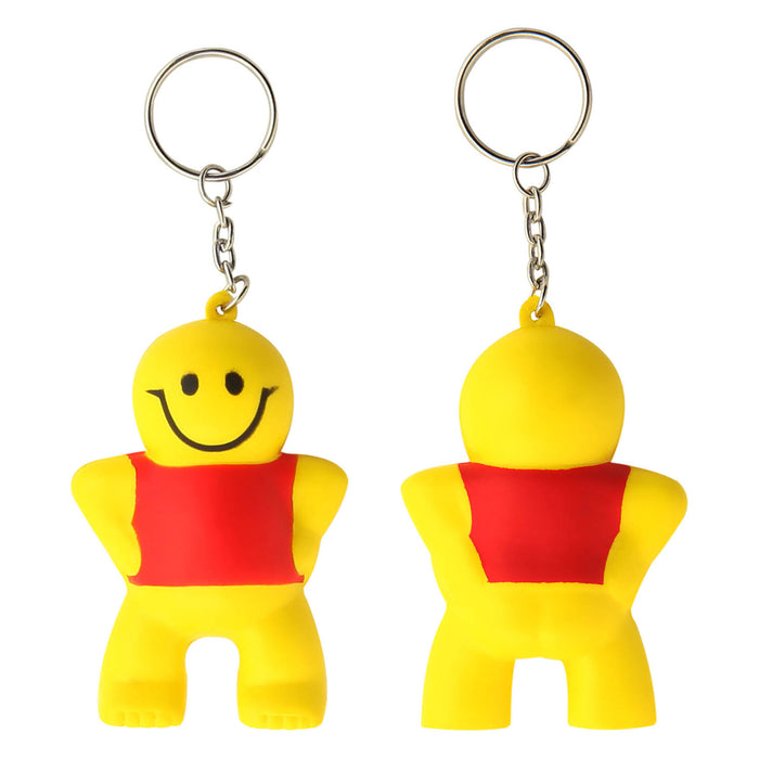 Stress Little Man Key Ring - Custom Promotional Product