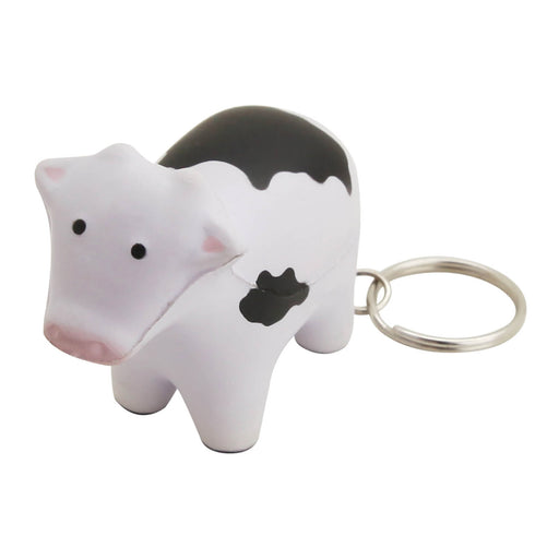 Stress Cow Key Ring - Custom Promotional Product