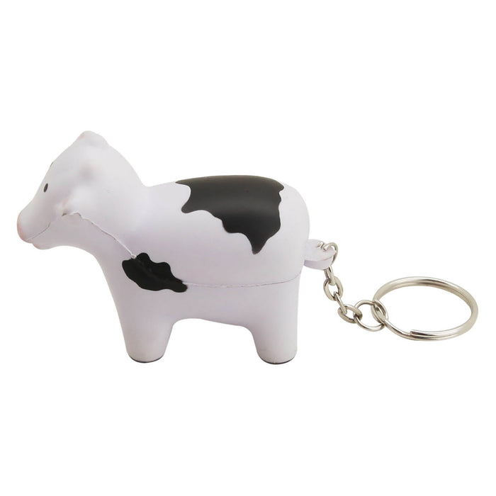 Stress Cow Key Ring - Custom Promotional Product