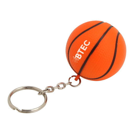 Stress Basketball Key Ring - Custom Promotional Product