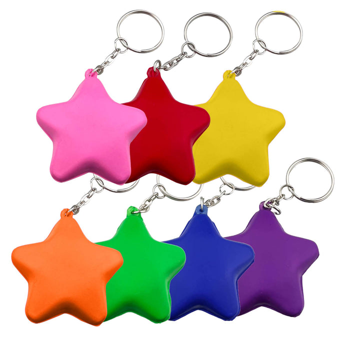 Stress Star Key Ring - Custom Promotional Product