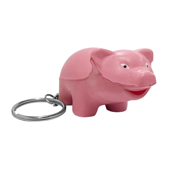Stress Pig Key Ring - Custom Promotional Product