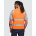 Unisex Hi-Vis Safety Vest with ID & Utility Pockets - Custom Promotional Product