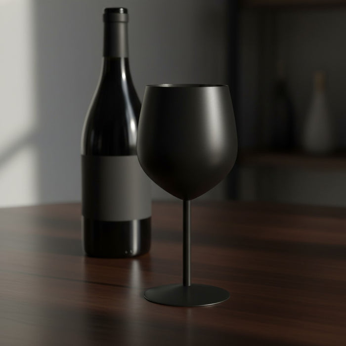 Bella Stainless Steel Wine Glass - Custom Promotional Product