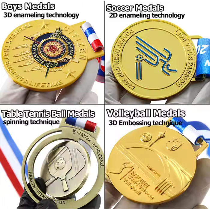 Custom Medals with Customised Lanyard - Custom Promotional Product