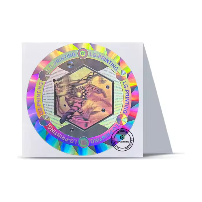 Hologram Label Round Sticker - 5 cm d - Custom Promotional Product
