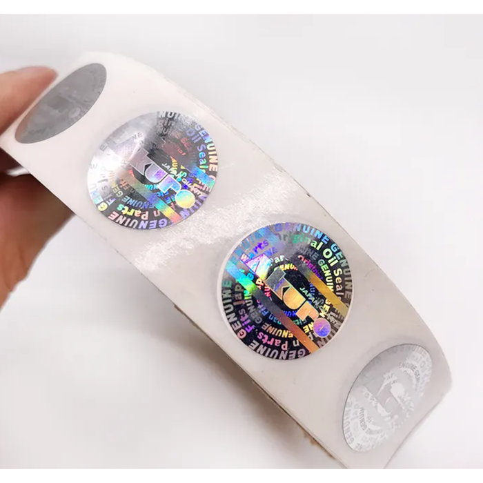 Hologram Label Round Sticker - 5 cm d - Custom Promotional Product