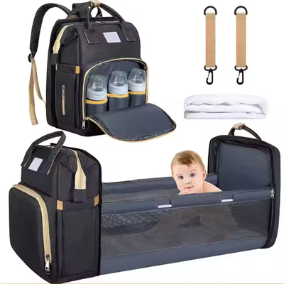 Portable Folding Baby Bed Crib Backpack - Custom Promotional Product