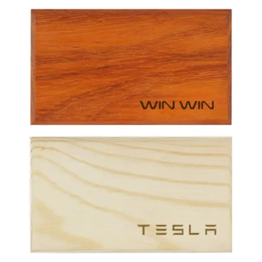 Wood Car Air Freshener - Custom Promotional Product