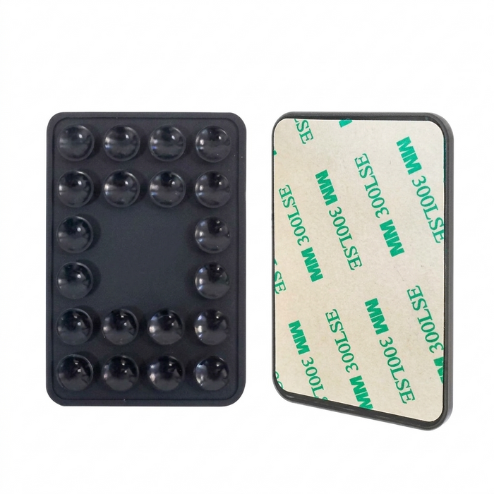 Silicone Suction Phone Holder with Adhesive Backing