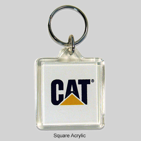 Square Acrylic Keychain - Custom Promotional Product