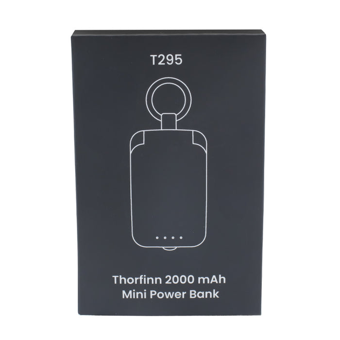 Thorfinn 2,000mAh Mini Power Bank - Custom Promotional Product