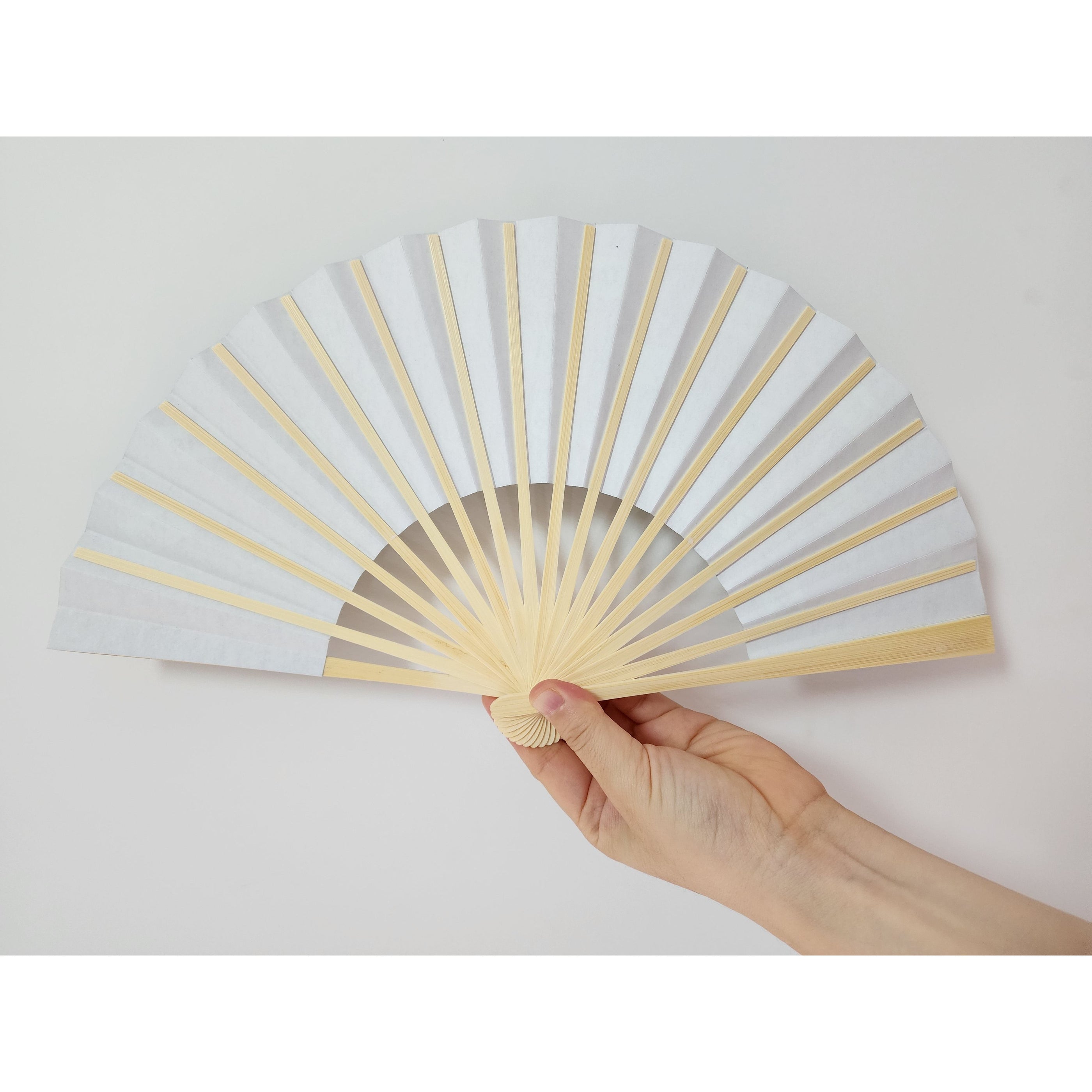 Corporate Event Promo Bamboo Fabric Hand Fans | Customisable ...